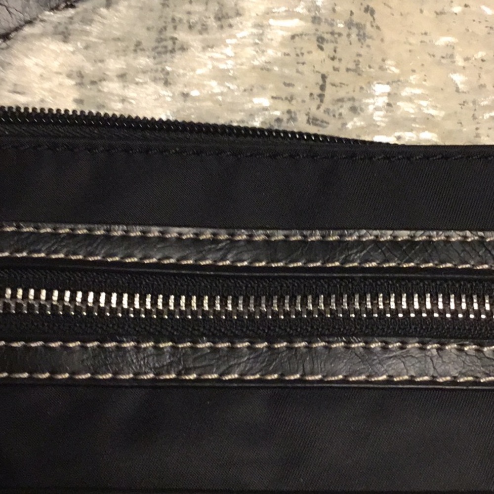 Nine West Black Crossbody Bag with Tassel Zippers - Picture 5 of 7